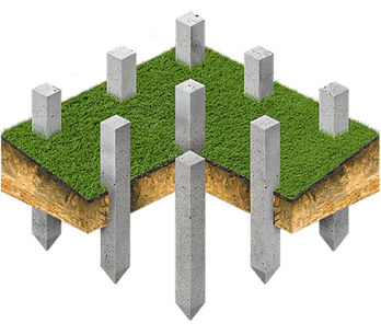 Фундамент на склоне